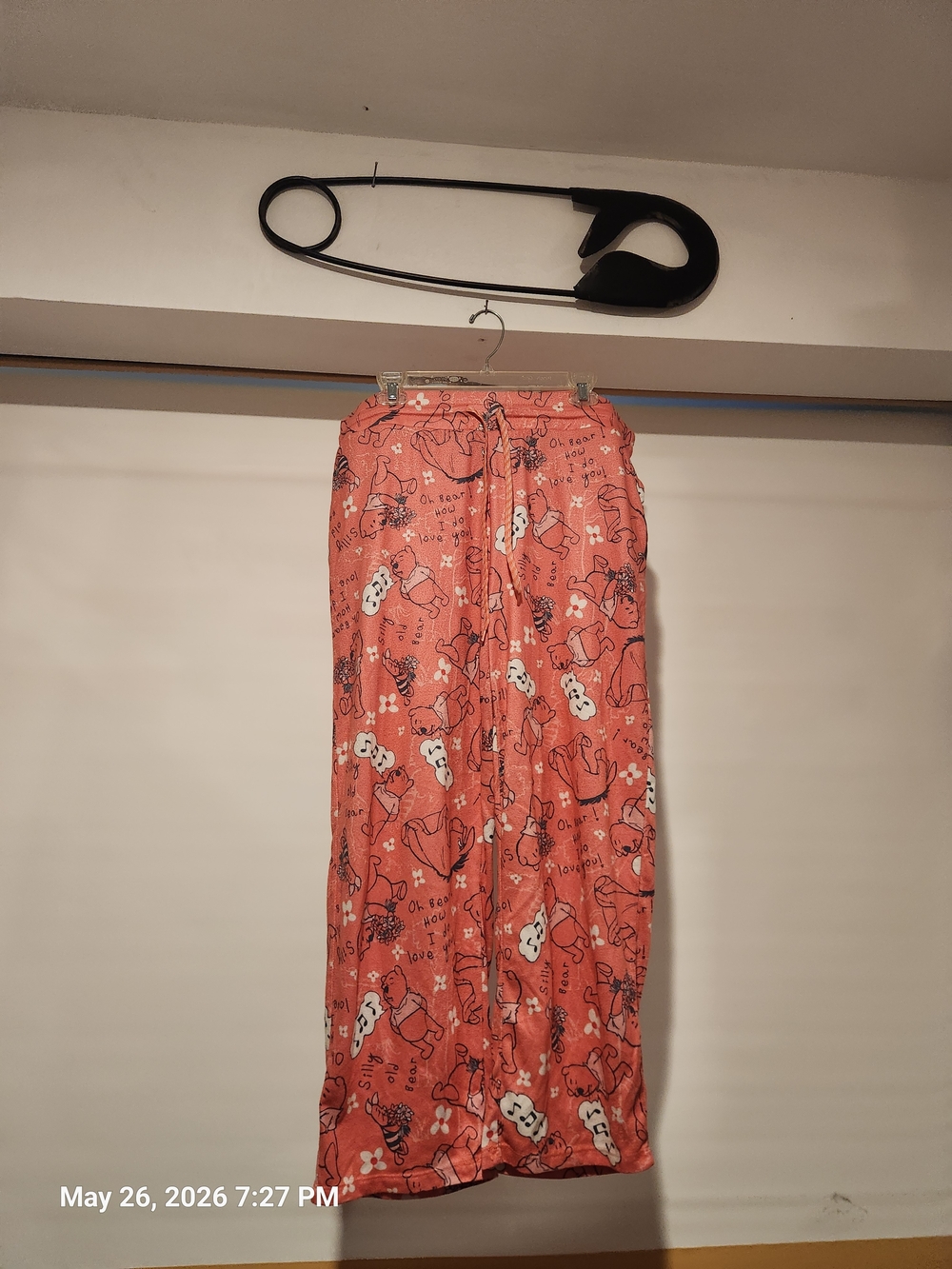 Disney Coral Pink Cartoon Lounge Pants